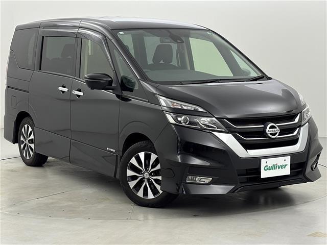 セレナ ハイウェイスター VセレクションII 純正9型ナビ/フルセグTV アラウンドビューモニター ドライブレコーダー クルーズコントロール コーナーセンサー エマージェンシーブレーキ パーキングアシスト 両側電動スライドドア 純正16インチAW(41枚目)