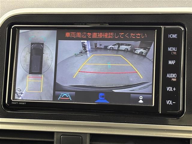 シエンタ Ｇ　純正ナビ／フルセグＴＶ／ＢＴ　全方位　両側パワースライドドア　ビルトインＥＴＣ　衝突軽減　レーンキープ　コーナーセンサー　横滑り防止　アイドリング　オートハイビーム　ＬＥＤ　革巻きステアリング（6枚目）