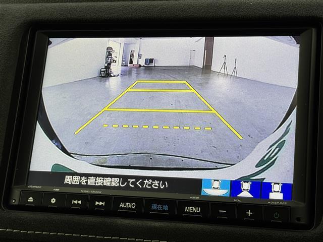ヴェゼル ハイブリッドＲＳ・ホンダセンシング　純正８型ナビ／フルセグＴＶ／ＢＴ　バックカメラ　ＥＴＣ　衝突軽減　クルコン　レーンキープ　コーナーセンサー　横滑り防止　アクセル踏み間違い　パドルシフト　ハーフレザーシート　シートヒーター　純正ＡＷ（7枚目）