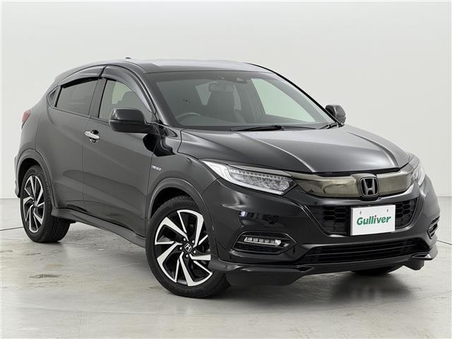 ヴェゼル ハイブリッドＲＳ・ホンダセンシング　純正８型ナビ／フルセグＴＶ／ＢＴ　バックカメラ　ＥＴＣ　衝突軽減　クルコン　レーンキープ　コーナーセンサー　横滑り防止　アクセル踏み間違い　パドルシフト　ハーフレザーシート　シートヒーター　純正ＡＷ（40枚目）