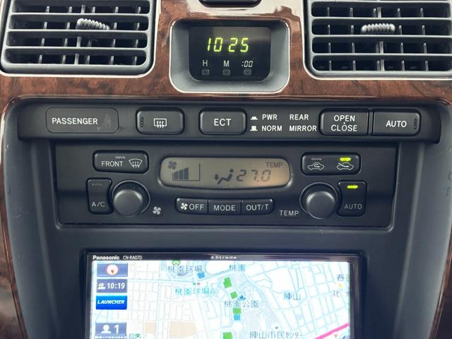 ハイラックスサーフ ＳＳＲ－Ｇ　社外ナビ　ＭＯＭＯステアリング　４ＷＤ　ＥＴＣ　ドラレコ　レーダー探知機　ＡＣ１００Ｖ　ＴＶキャンセラー　ルーフレール　背面タイヤ　牽引フック　ＩＰＦヘッドライト　フォグランプ　純正アルミホイール（26枚目）