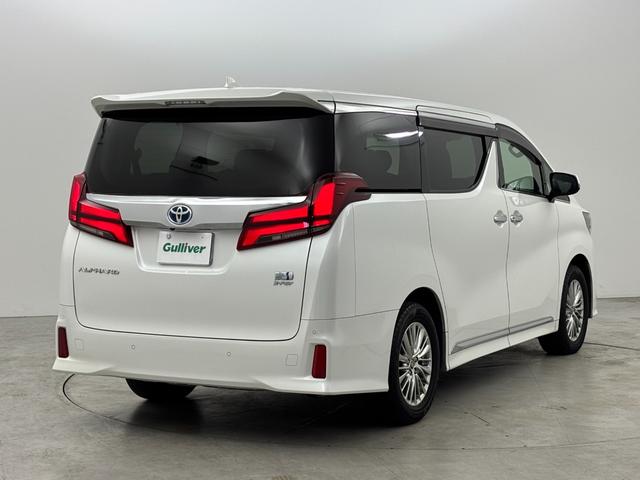 アルファードハイブリッド ＳＲ　Ｃパッケージ　純正ナビ　デジタルルームミラー　両側パワースライドドア　ＥＴＣ　ドライブレコーダー　バックカメラ　レーダークルーズコントロール　ＢＭＳ　衝突軽減　レーンキープ　コーナーセンサー　シートヒーター　ＬＥＤ（38枚目）