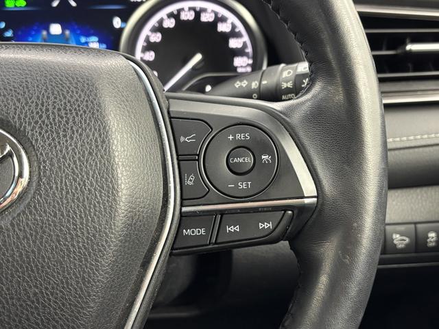 カムリ WS ワンオーナー パノラマムーンルーフ 純正ナビ/フルセグTV バックカメラ ETC2.0 前方ドラレコ トヨタセーフティセンス アクセル踏み間違い防止 パドルシフト ハーフレザー 社外17インチAW(8枚目)