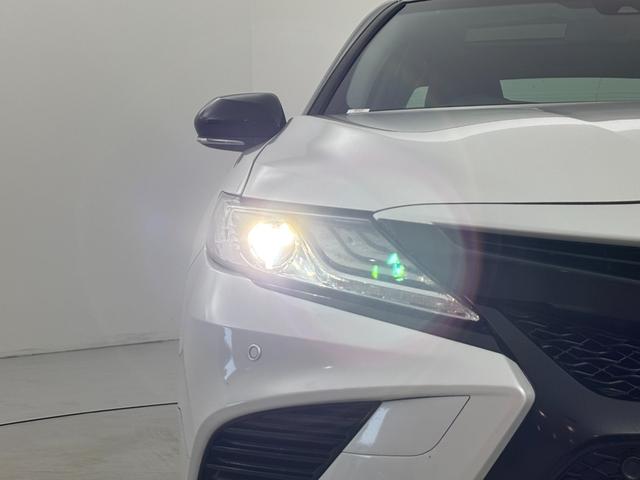 カムリ WS ワンオーナー パノラマムーンルーフ 純正ナビ/フルセグTV バックカメラ ETC2.0 前方ドラレコ トヨタセーフティセンス アクセル踏み間違い防止 パドルシフト ハーフレザー 社外17インチAW(17枚目)