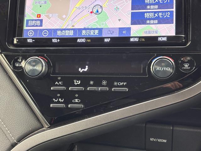 カムリ WS ワンオーナー パノラマムーンルーフ 純正ナビ/フルセグTV バックカメラ ETC2.0 前方ドラレコ トヨタセーフティセンス アクセル踏み間違い防止 パドルシフト ハーフレザー 社外17インチAW(32枚目)