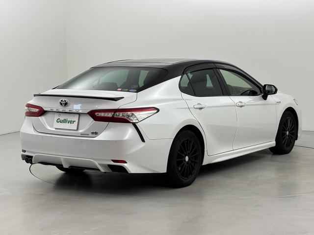 カムリ WS ワンオーナー パノラマムーンルーフ 純正ナビ/フルセグTV バックカメラ ETC2.0 前方ドラレコ トヨタセーフティセンス アクセル踏み間違い防止 パドルシフト ハーフレザー 社外17インチAW(40枚目)