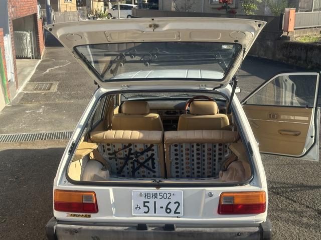 スターレットバン XL KP61/4K&ワンキャブ/4速マニュアル/Momoウッドハンドル/ルーフキャリア/エアコン/整備手帳/5ドア(40枚目)