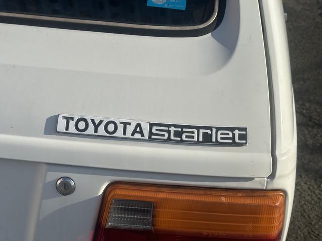 スターレットバン XL KP61/4K&ワンキャブ/4速マニュアル/Momoウッドハンドル/ルーフキャリア/エアコン/整備手帳/5ドア(61枚目)