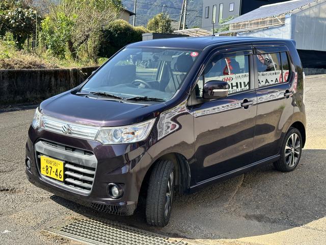 ワゴンＲスティングレー Ｔ　■ターボ■プッシュスタート■ドラレコ■Ｂカメラ■ナビ■ＤＴＶ■マニュアルモード付■ＥＴＣ■記録簿■取扱説明書■社外ＡＷ■ステアリングスイッチ■ＵＳＢ■アイドリングストップ■フォグランプ（3枚目）