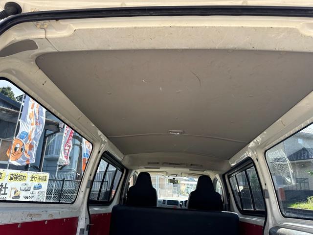 ハイエースバン 　■５ドア■ＥＴＣ■助手席エアバッグ■２０万キロＴベルト交換■最大積載量１２５０ｋｇ■リアヒータークーラー■パワーウィンドウ■シートカバー（8枚目）