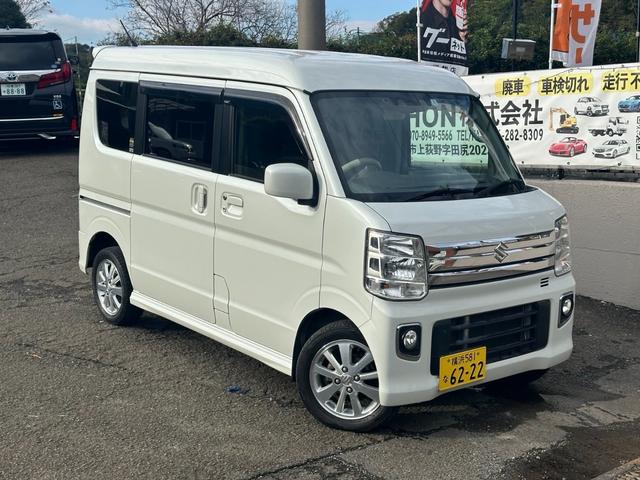 エブリイワゴン ＰＺターボ　■左側パワースライドドア■デュアルカメラブレーキサポート■プッシュスタート■スマートキー■リアパーキングセンサー■車線逸脱警報機能■ＥＴＣ■助手席エアバッグ■ステアリングスイッチ■メンテナンスノート（3枚目）