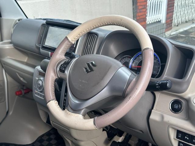 エブリイワゴン ＰＺターボ　■左側パワースライドドア■デュアルカメラブレーキサポート■プッシュスタート■スマートキー■リアパーキングセンサー■車線逸脱警報機能■ＥＴＣ■助手席エアバッグ■ステアリングスイッチ■メンテナンスノート（23枚目）