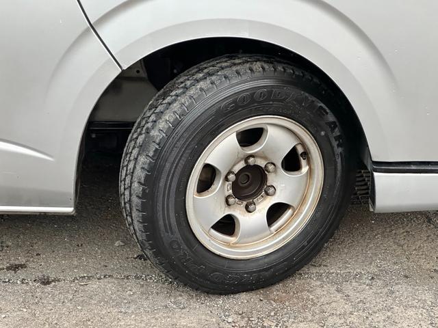 ハイエースバン ロングＤＸ　ＧＬパッケージ　■５ドア■ディーゼルターボ■４型■社外ＡＷ■パワーウィンドウ■キーレス■助手席エアバッグ■ＡＣ１００Ｖ■ドラレコ■Ｔベルト交換歴有■スペアタイヤ（31枚目）