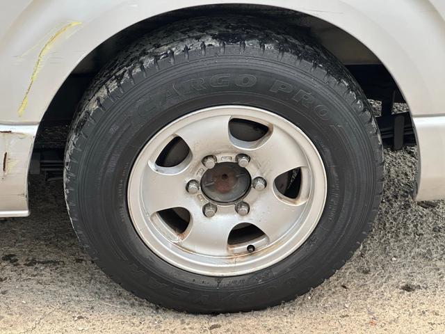 ハイエースバン ロングＤＸ　ＧＬパッケージ　■５ドア■ディーゼルターボ■４型■社外ＡＷ■パワーウィンドウ■キーレス■助手席エアバッグ■ＡＣ１００Ｖ■ドラレコ■Ｔベルト交換歴有■スペアタイヤ（32枚目）