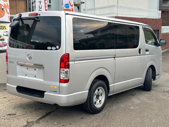 ハイエースバン ロングＤＸ　ＧＬパッケージ　■５ドア■ディーゼルターボ■４型■社外ＡＷ■パワーウィンドウ■キーレス■助手席エアバッグ■ＡＣ１００Ｖ■ドラレコ■Ｔベルト交換歴有■スペアタイヤ（42枚目）