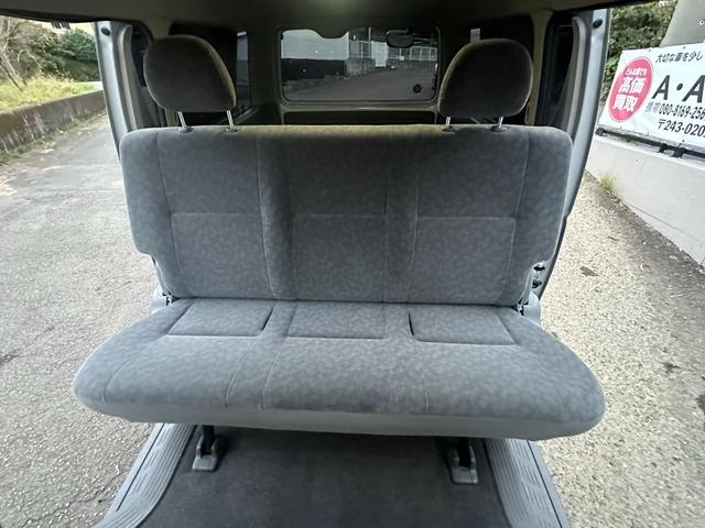 ハイエースバン ロングスーパーＧＬ　■５ドア■スペアタイヤ■パワーウィンドウ■ＥＴＣ■ナビ■キーレス■リアエアコン　ヒーター■ＴＶ■２３万キロ時Ｔベルト交換歴有（16枚目）