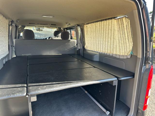 ハイエースバン ロングスーパーGL ■5ドア■4WD■ナビ■TV■バックカメラ■ETC■ベッドキット■AC100V■カーテン■リアエアコンヒーター■パワーウィンドウ■キーレス■エンジンスターター■スペアキー(12枚目)
