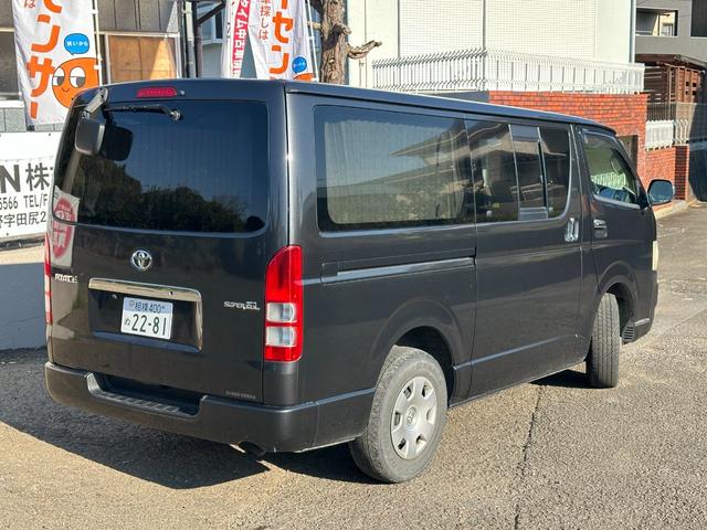 ハイエースバン ロングスーパーGL ■5ドア■4WD■ナビ■TV■バックカメラ■ETC■ベッドキット■AC100V■カーテン■リアエアコンヒーター■パワーウィンドウ■キーレス■エンジンスターター■スペアキー(48枚目)