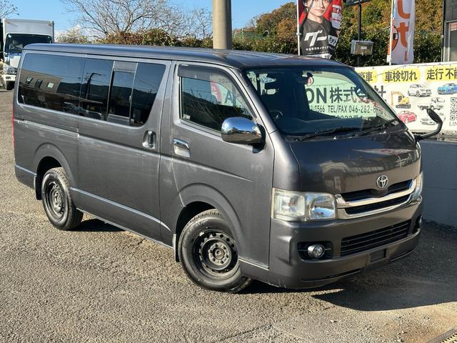 レジアスエースバン ロングスーパーGL ■5ドア■ディーゼルターボ■Tベルト交換歴有■リアヒーターエアコン■AC100V■キーレス■パワーウィンドウ■ナビ■TV■バックカメラ■BTオーディオ■ETC■助手席エアバッグ(3枚目)