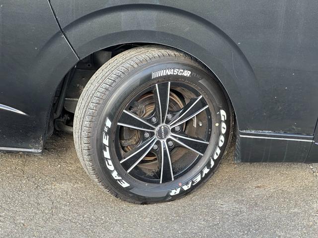 ハイエースワゴン GL タイミングチェーン/左パワースライドドア/BTオーディオ/バックカメラ/ETC/社外コンビハンドル/社外シフトノブ/社外テールライト/社外ボンネット/リアACヒーター/AC100V/キーレス/ドラレコ(54枚目)