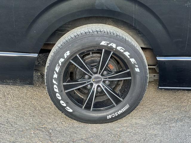 ハイエースワゴン GL タイミングチェーン/左パワースライドドア/BTオーディオ/バックカメラ/ETC/社外コンビハンドル/社外シフトノブ/社外テールライト/社外ボンネット/リアACヒーター/AC100V/キーレス/ドラレコ(55枚目)