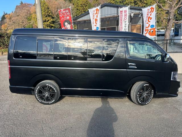 ハイエースワゴン GL タイミングチェーン/左パワースライドドア/BTオーディオ/バックカメラ/ETC/社外コンビハンドル/社外シフトノブ/社外テールライト/社外ボンネット/リアACヒーター/AC100V/キーレス/ドラレコ(60枚目)