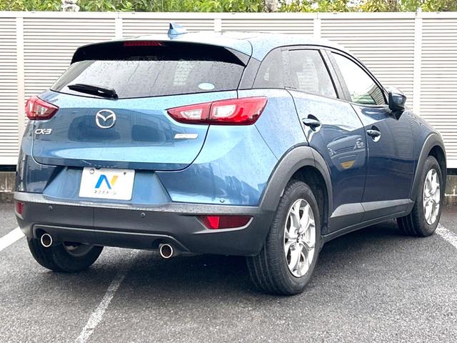 CX-3 20S 衝突軽減装置 純正ナビ ETC Bluetooth ドラレコ スマートキー LEDヘッドライト オートハイビーム 車線逸脱警報 ステアリングスイッチ オートエアコン 黒色内装 アイドリングストップ(17枚目)