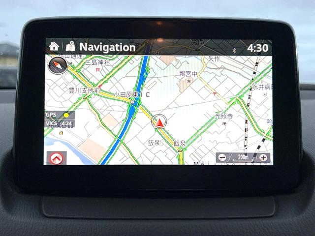CX-3 20S 衝突軽減装置 純正ナビ ETC Bluetooth ドラレコ スマートキー LEDヘッドライト オートハイビーム 車線逸脱警報 ステアリングスイッチ オートエアコン 黒色内装 アイドリングストップ(41枚目)
