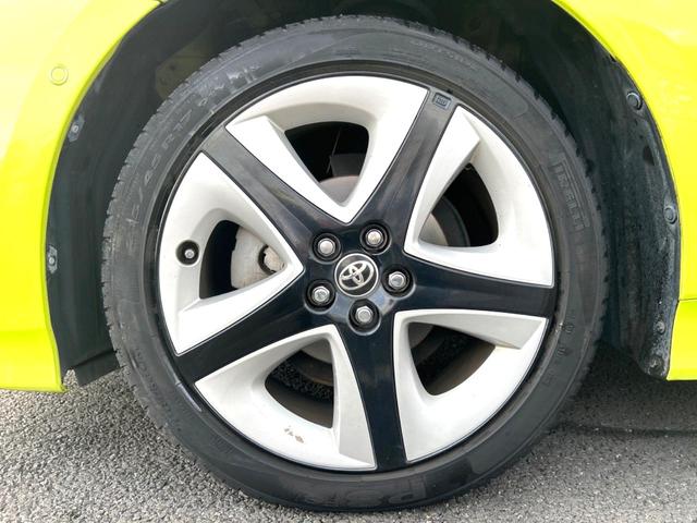 プリウス Aプレミアム ツーリングセレクション 衝突軽減装置 禁煙車 純正9型ナビ レザーシート 純正アルミホイール レーダークルーズ ETC Bluetooth フルセグ ドラレコ スマートキー パワーシート LEDヘッドライト クルコン(28枚目)