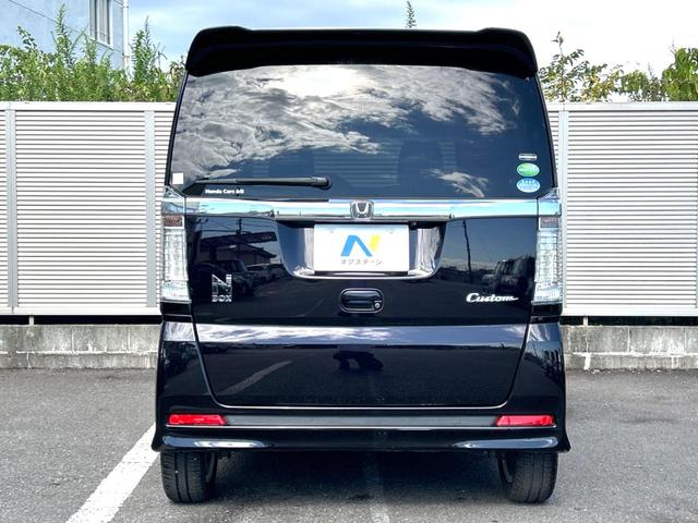N-BOXカスタム G ターボSSパッケージ ターボ 両側電動スライドドア 衝突軽減装置 純正ナビ バックカメラ Bluetooth スマートキー シートヒーター HIDヘッドライト LEDフォグライト クルーズコントロール 車線逸脱警報(14枚目)
