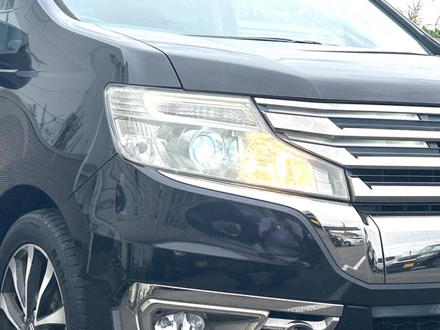 ステップワゴンスパーダ Z クールスピリット 両側電動ドア 後席モニター バックカメラ 禁煙車 ハーフレザーシート ドラレコ スマートキー HIDヘッド ビルトインETC クルコン オートライト オートエアコン 純正17インチアルミ CD(13枚目)