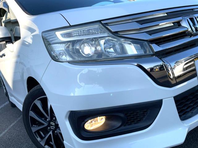 ステップワゴンスパーダ Z クールスピリット 両側電動スライドドア 禁煙車 純正ナビ バックカメラ ETC フルセグ ハーフレザーシート HIDヘッドライト クルーズコントロール 革巻きステアリング ステアリングスイッチ 純正17インチアルミ(13枚目)