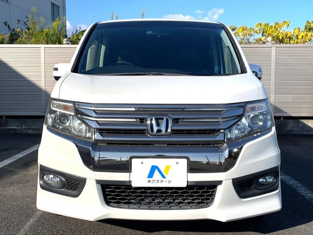 ステップワゴンスパーダ Z クールスピリット 両側電動スライドドア 禁煙車 純正ナビ バックカメラ ETC フルセグ ハーフレザーシート HIDヘッドライト クルーズコントロール 革巻きステアリング ステアリングスイッチ 純正17インチアルミ(15枚目)