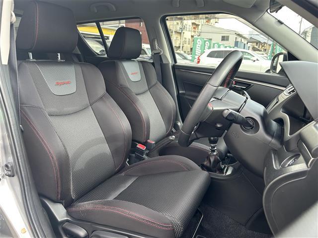 スイフトスポーツ ベースグレード 6速マニュアル クルコンステリモ 社外メモリナビ(フルセグ/SD/DVD/BT/USB)バックカメラ 横滑り防止 HIDヘッドライト フォグランプ AUTOライト プッシュスタート スペアキー ETC(6枚目)