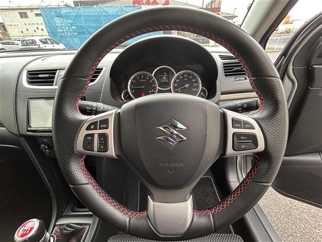 スイフトスポーツ ベースグレード 6速マニュアル クルコンステリモ 社外メモリナビ(フルセグ/SD/DVD/BT/USB)バックカメラ 横滑り防止 HIDヘッドライト フォグランプ AUTOライト プッシュスタート スペアキー ETC(29枚目)