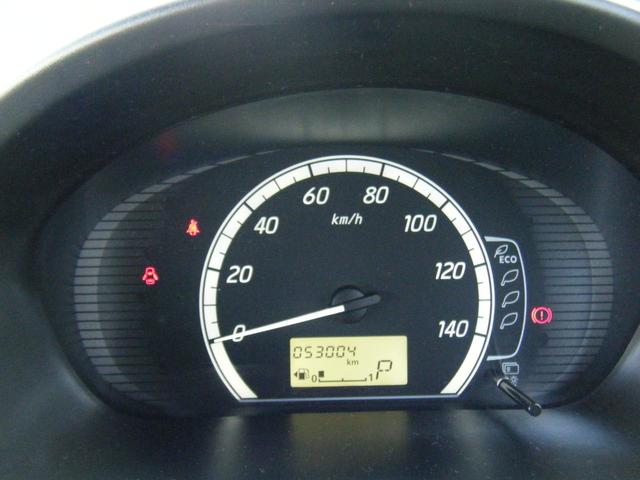 シンプルで確認がしやすいメーターです。