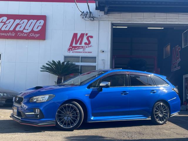 レヴォーグ ２．０ＳＴＩスポーツアイサイト　サンルーフ／ＳＴＩマフラー／ＳＴＩフロントアンダースポイラー／ＳＴＩエアロ／純正ナビ／Ｂｌｕｅｔｏｏｔｈ／ＴＶ／バックカメラ／純正１８インチアルミ／クルコン／パドルシフト／ＳＴＩタワーバー（2枚目）