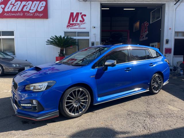 レヴォーグ ２．０ＳＴＩスポーツアイサイト　サンルーフ／ＳＴＩマフラー／ＳＴＩフロントアンダースポイラー／ＳＴＩエアロ／純正ナビ／Ｂｌｕｅｔｏｏｔｈ／ＴＶ／バックカメラ／純正１８インチアルミ／クルコン／パドルシフト／ＳＴＩタワーバー（6枚目）