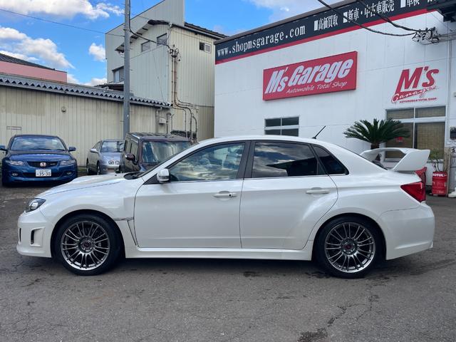 インプレッサ WRX STi フジツボA-Rマフラー/タン革シート/シートヒーター/STI BBS アルミホイール/SIドライブ/フルセグTVナビ/Bluetooth/純正リアスポイラー/ETC/プッシュスタート/スペアタイヤ(9枚目)