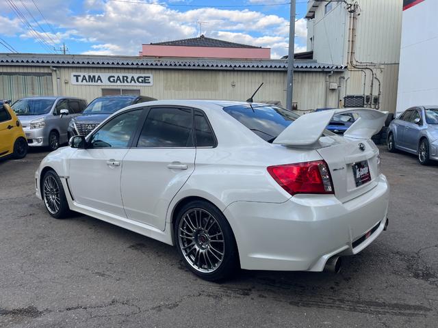 インプレッサ WRX STi フジツボA-Rマフラー/タン革シート/シートヒーター/STI BBS アルミホイール/SIドライブ/フルセグTVナビ/Bluetooth/純正リアスポイラー/ETC/プッシュスタート/スペアタイヤ(10枚目)