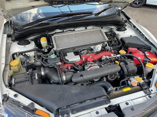インプレッサ WRX STi フジツボA-Rマフラー/タン革シート/シートヒーター/STI BBS アルミホイール/SIドライブ/フルセグTVナビ/Bluetooth/純正リアスポイラー/ETC/プッシュスタート/スペアタイヤ(60枚目)