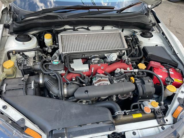インプレッサ WRX STi フジツボA-Rマフラー/タン革シート/シートヒーター/STI BBS アルミホイール/SIドライブ/フルセグTVナビ/Bluetooth/純正リアスポイラー/ETC/プッシュスタート/スペアタイヤ(61枚目)