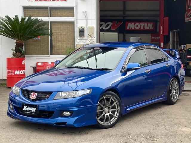 アコード ユーロＲ　無限エアロ　無限マフラー　無限サス　新品タイヤ２本装着　社外アルミホイール　後期型　無限ドアバイザー（5枚目）