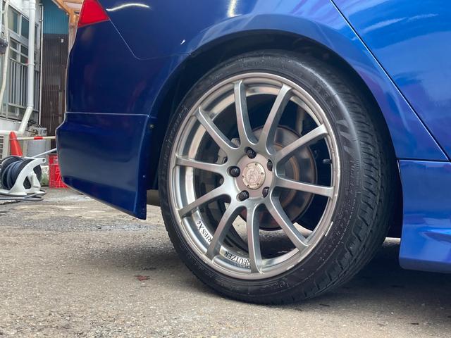 アコード ユーロＲ　無限エアロ　無限マフラー　無限サス　新品タイヤ２本装着　社外アルミホイール　後期型　無限ドアバイザー（25枚目）