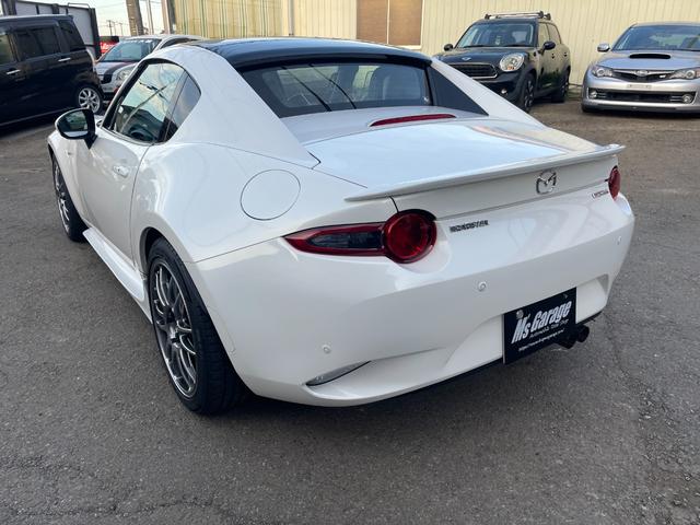 ロードスターＲＦ ＶＳ　後期型／クスコＬＳＤ／ＡＴ用ファイナル／強化エンジン・デフマウント／ＥＮＫＥＩ　ＧＴＣ０１アルミ／ＮＲ－Ａ純正ビルシュタインダンパー／サイドステップ／フロントスポイラー／社外リアスポイラー（11枚目）