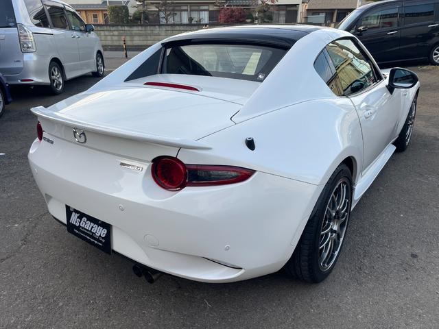 ロードスターＲＦ ＶＳ　後期型／クスコＬＳＤ／ＡＴ用ファイナル／強化エンジン・デフマウント／ＥＮＫＥＩ　ＧＴＣ０１アルミ／ＮＲ－Ａ純正ビルシュタインダンパー／サイドステップ／フロントスポイラー／社外リアスポイラー（13枚目）