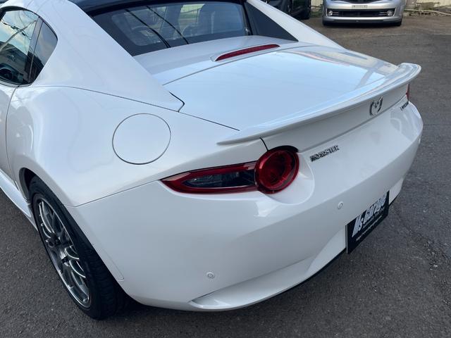 ロードスターＲＦ ＶＳ　後期型／クスコＬＳＤ／ＡＴ用ファイナル／強化エンジン・デフマウント／ＥＮＫＥＩ　ＧＴＣ０１アルミ／ＮＲ－Ａ純正ビルシュタインダンパー／サイドステップ／フロントスポイラー／社外リアスポイラー（21枚目）