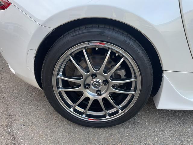 ロードスターＲＦ ＶＳ　後期型／クスコＬＳＤ／ＡＴ用ファイナル／強化エンジン・デフマウント／ＥＮＫＥＩ　ＧＴＣ０１アルミ／ＮＲ－Ａ純正ビルシュタインダンパー／サイドステップ／フロントスポイラー／社外リアスポイラー（22枚目）