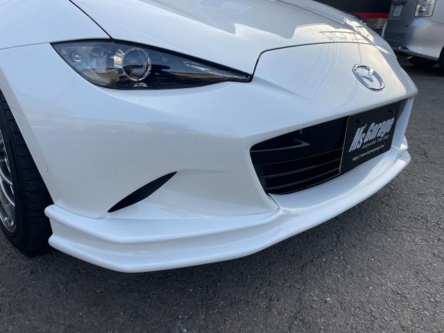 ロードスターＲＦ ＶＳ　後期型／クスコＬＳＤ／ＡＴ用ファイナル／強化エンジン・デフマウント／ＥＮＫＥＩ　ＧＴＣ０１アルミ／ＮＲ－Ａ純正ビルシュタインダンパー／サイドステップ／フロントスポイラー／社外リアスポイラー（27枚目）