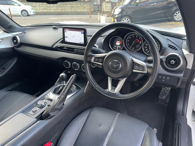 ロードスターＲＦ ＶＳ　後期型／クスコＬＳＤ／ＡＴ用ファイナル／強化エンジン・デフマウント／ＥＮＫＥＩ　ＧＴＣ０１アルミ／ＮＲ－Ａ純正ビルシュタインダンパー／サイドステップ／フロントスポイラー／社外リアスポイラー（34枚目）